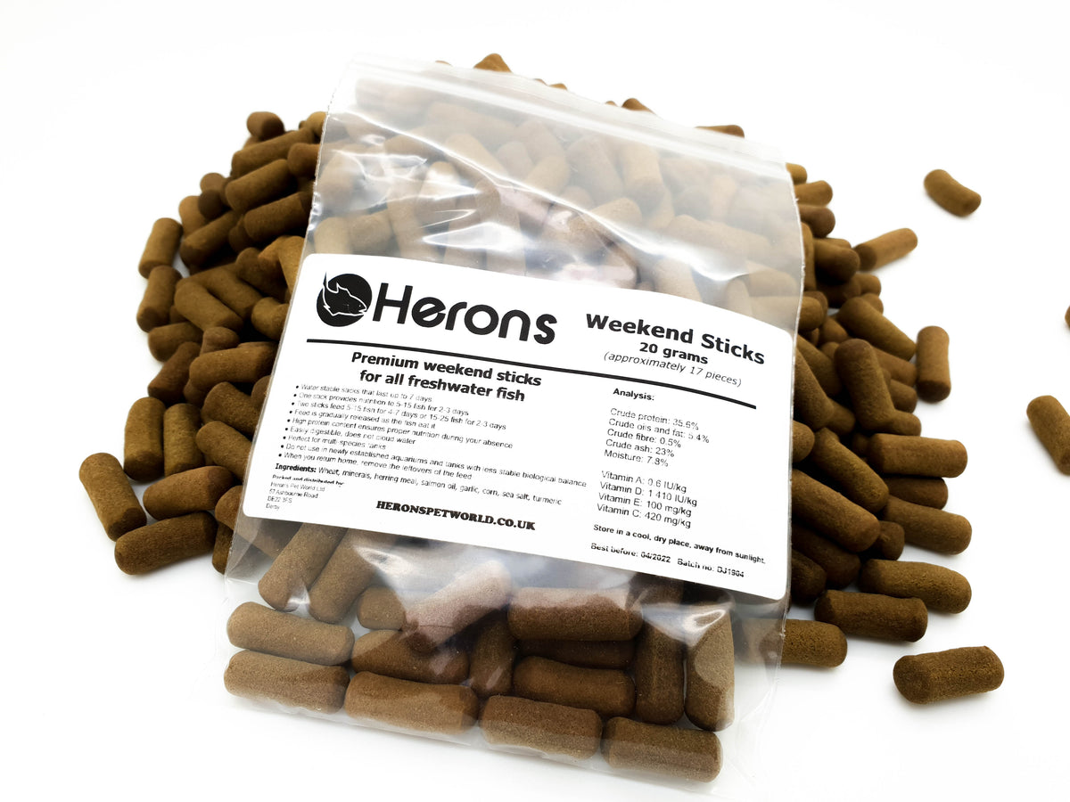 Weekend Sticks Holiday Food up to 7 days Heron's Pet World